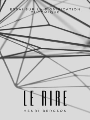 cover image of Le Rire